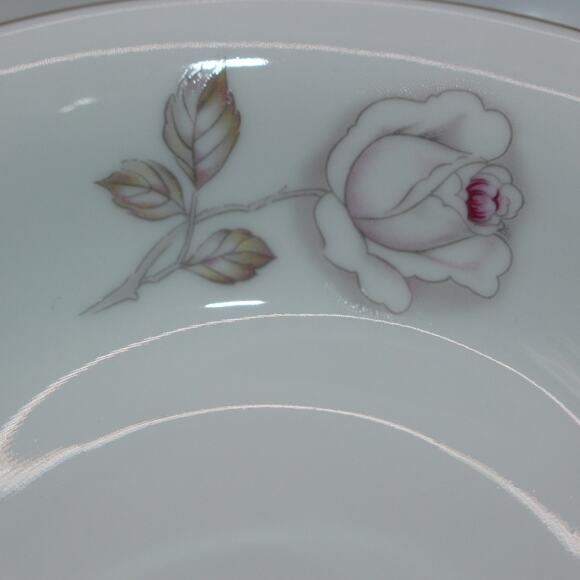 4 Vtg Johann Haviland China Berry/Dessert Bowls Sweetheart Rose Bavaria Germany - Picture 12 of 14